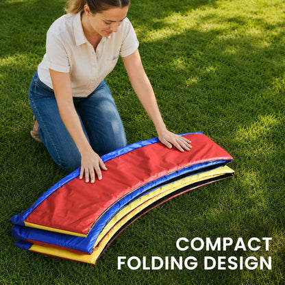 10ft Trampoline Replacement Safety Pad, Waterproof Spring Cover, Multicoloured Trampolines at Gallery Canada