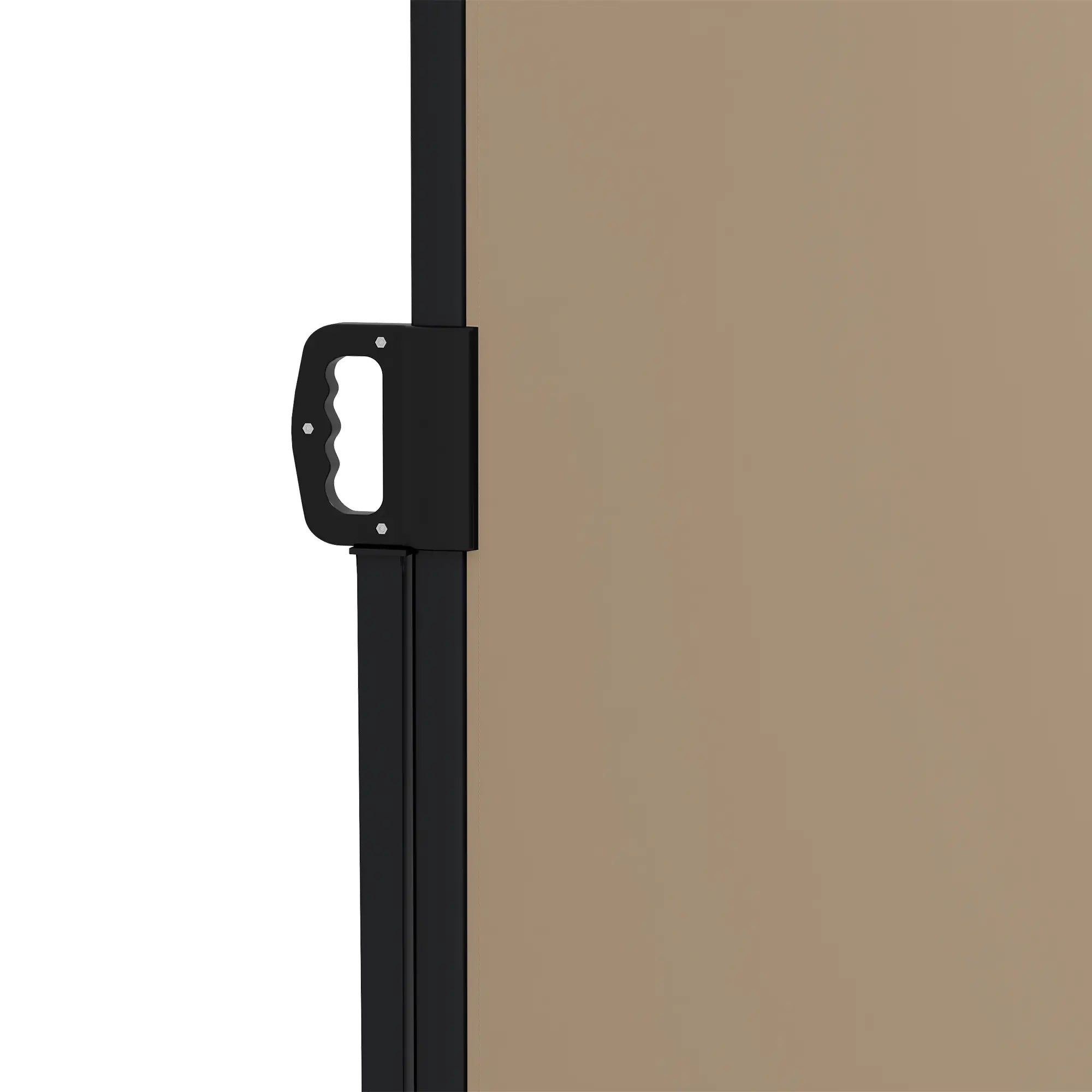 13' x 6' Retractable Awning, Outdoor Privacy Screen, Khaki Retractable Side Awning at Gallery Canada