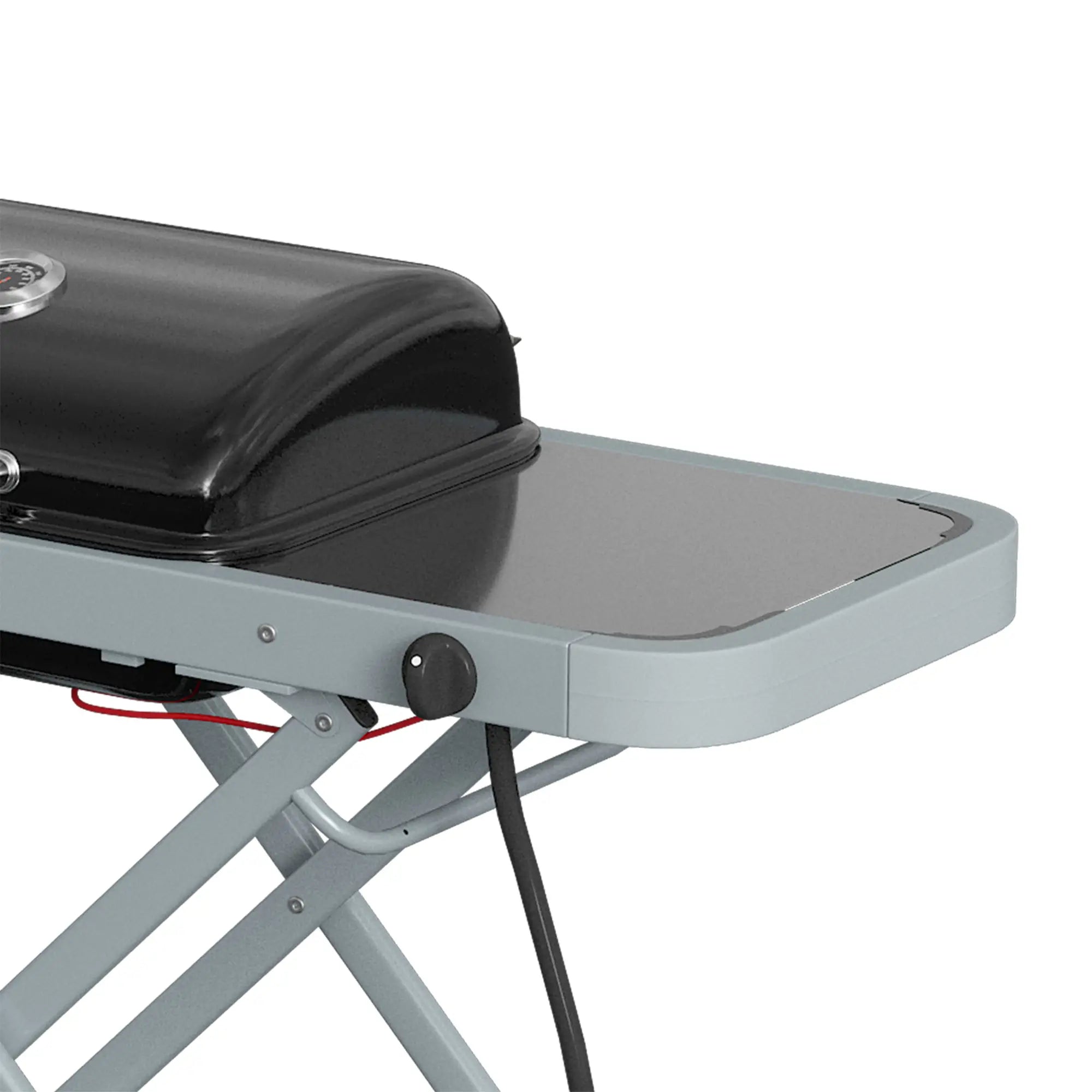 Portable Propane BBQ Grill, Foldable Cart, 9500 BTU, Black Propane Gas Grills at Gallery Canada