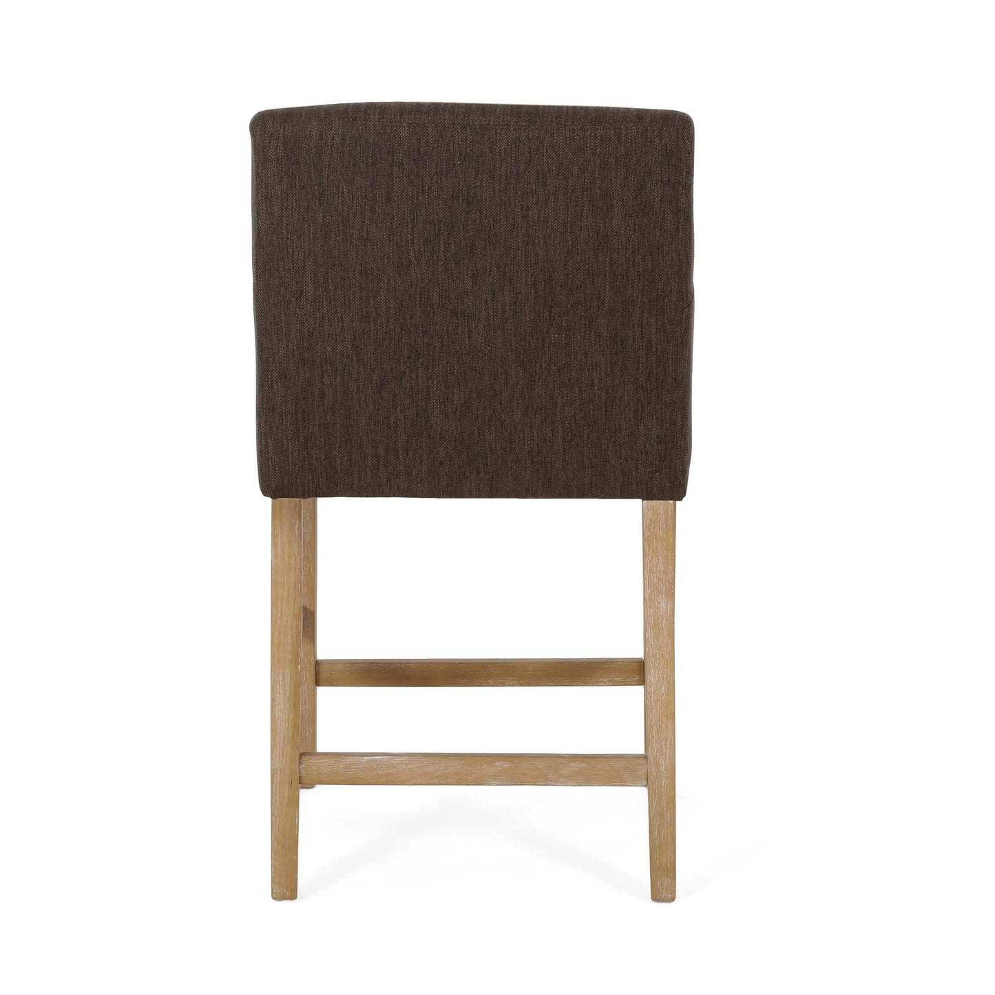 Counter Stool, Rubberwood Frame, Contemporary, 24" L x 23" W x 39.5" H, Brown Bar Stools at Gallery Canada