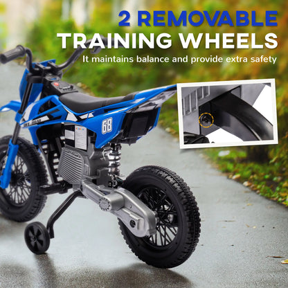 12V Kids Dirt Bike, Electric Motorcycle, Blue Electric Motorcycles at Gallery Canada