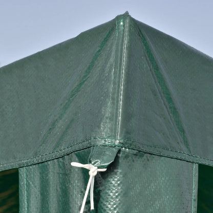10x10ft Party Tent Portable Gazebo, Folding Garden Canopy Event Shelter Outdoor Sunshade Green Canopy Tents at Gallery Canada