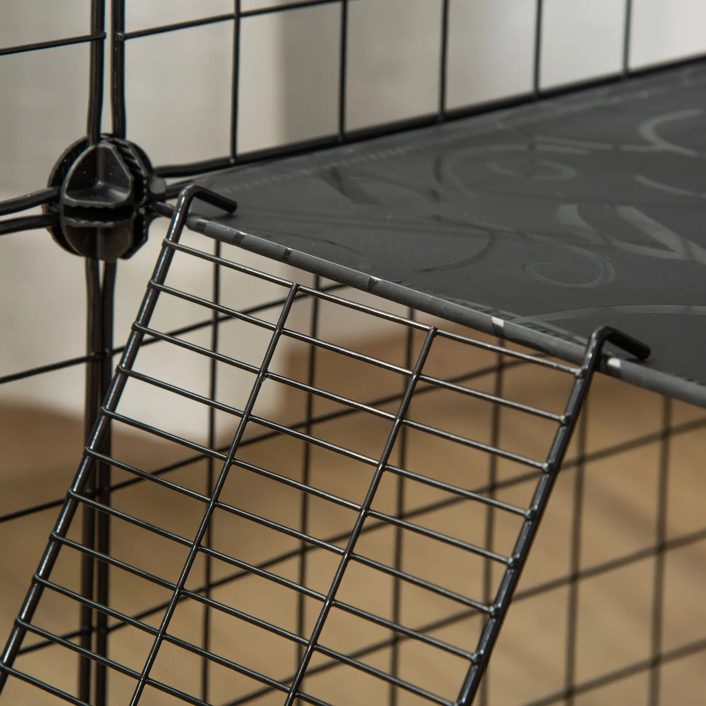 Small Animal Cage, Rabbit Guinea Pig Playpen, 31 Panels, 41.3" x 41.3" x 27.6" Houses & Habitats at Gallery Canada