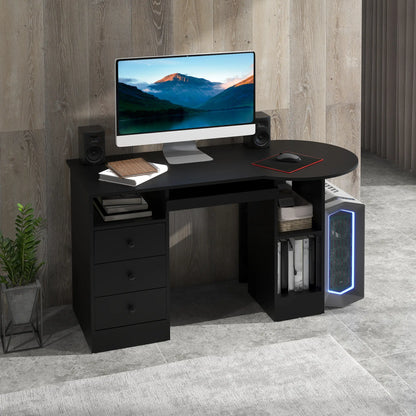 Computer Desk With Storage, Black Computer Desks at Gallery Canada