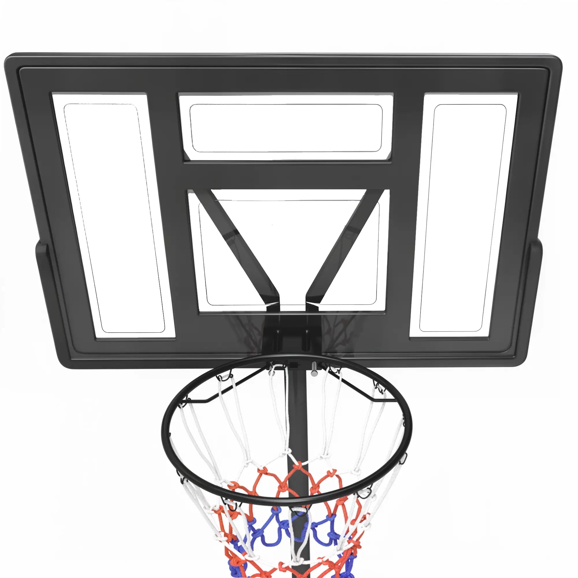 Adjustable Basketball Hoop Stand, 4.4-10 Ft, Shatterproof Backboard, Weight Bag Basketball at Gallery Canada