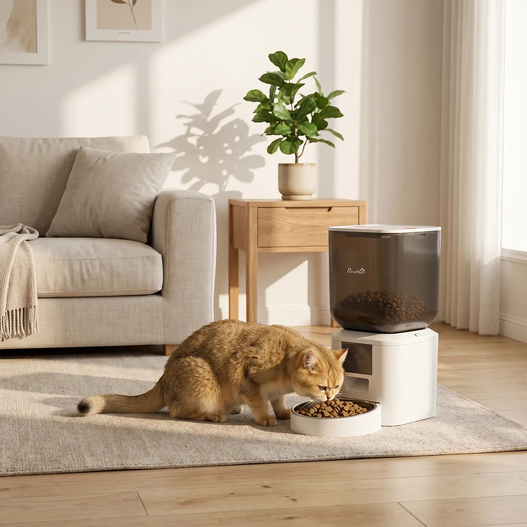 Smart WiFi Automatic Cat Feeder, 8L, 1-10 Meals Dog Bowls at Gallery Canada