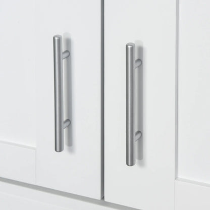 72" Storage Cabinet, Kitchen Pantry with 4 Doors, Drawer, 3 Shelves, White Kitchen Pantry Cabinets at Gallery Canada