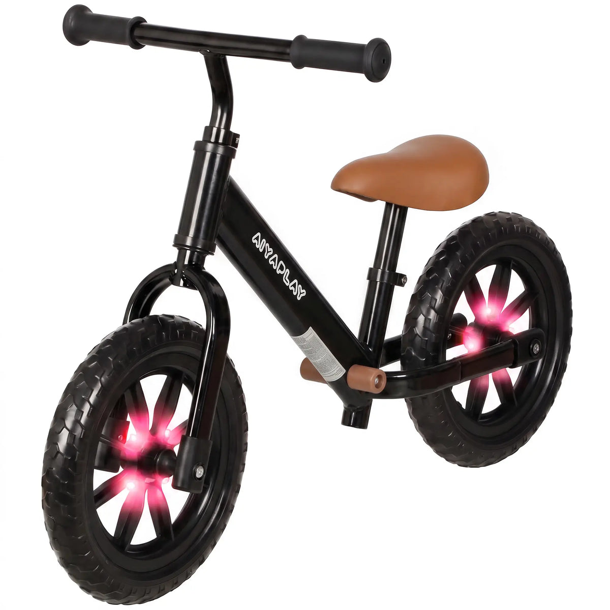 Balance Bike, Adjustable Seat and Handlebar, 2-5 Years Old, Black Riding & Rocking Toys Black at Gallery Canada