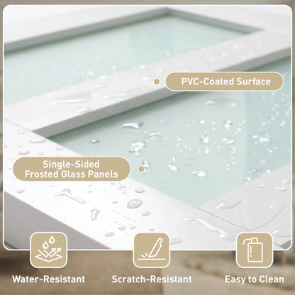 Sliding Barn Door 36x84 In, PVC, Hardware Kit, White Door Hardware at Gallery Canada
