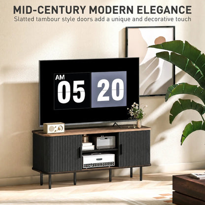 TV Stand for 55 Inches, Storage Shelves, Cabinets, Black TV Stands at Gallery Canada