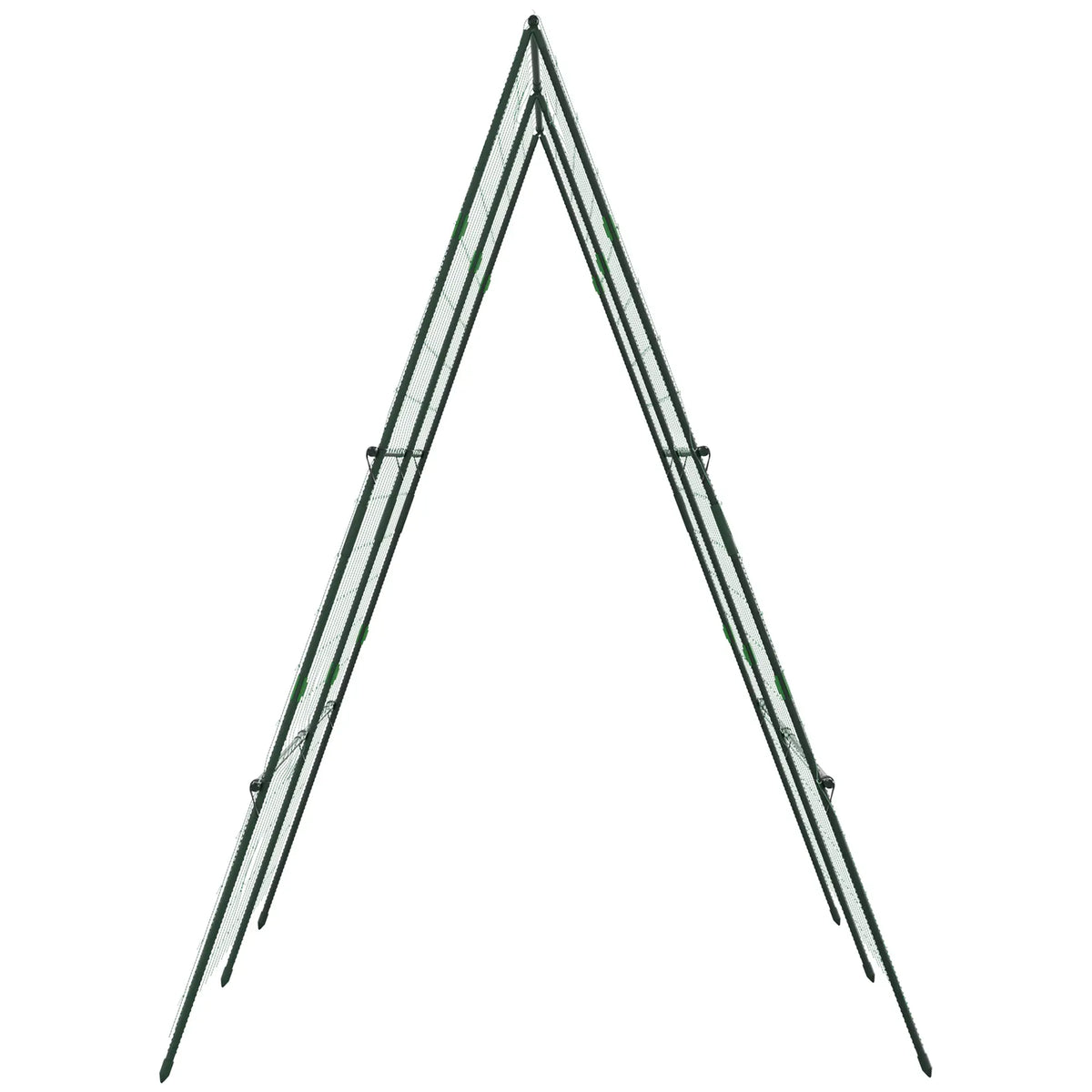 Metal Cucumber Trellis With Netting, A Frame Tomato Support, Green Plant Stands at Gallery Canada