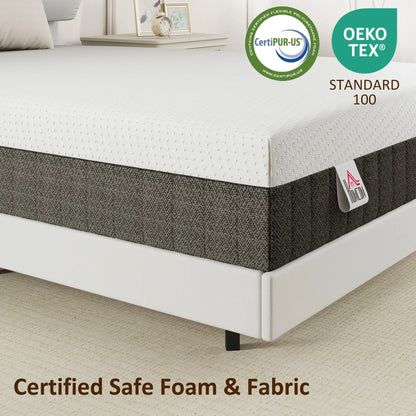 10 Inch King Mattress, Pressure Relief, Lumbar Support, Medium Firm Mattresses at Gallery Canada