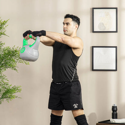 35 Lb Soft Kettlebell, Sand Filled, Green