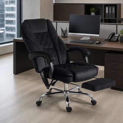 Reclining Massage Office Chair, Black Massage Chairs at Gallery Canada