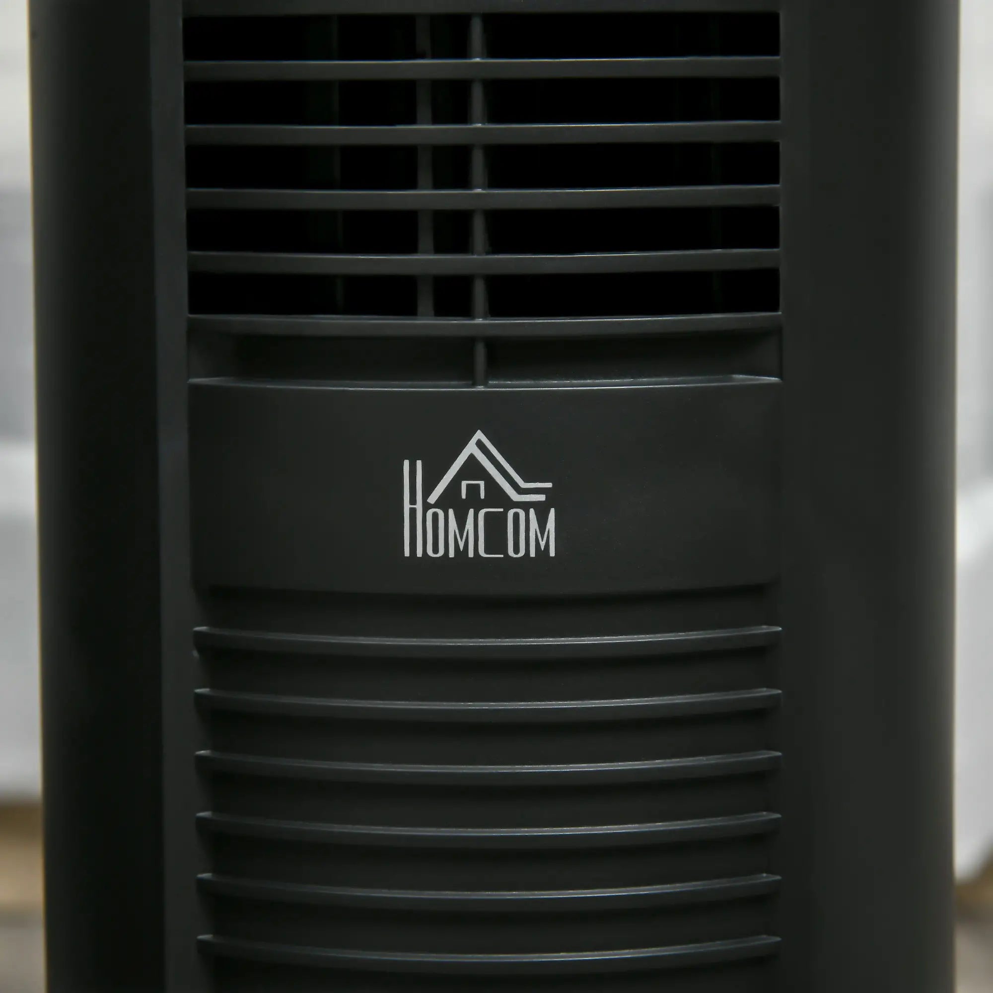 Freestanding Tower Fan, 3 Speed, 12h Timer, Oscillating, LED Panel, Remote, Black Tower Fans at Gallery Canada
