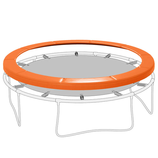 12ft Trampoline Replacement Pad, Spring Cover, EPE Foam, Light Orange Trampolines Orange at Gallery Canada