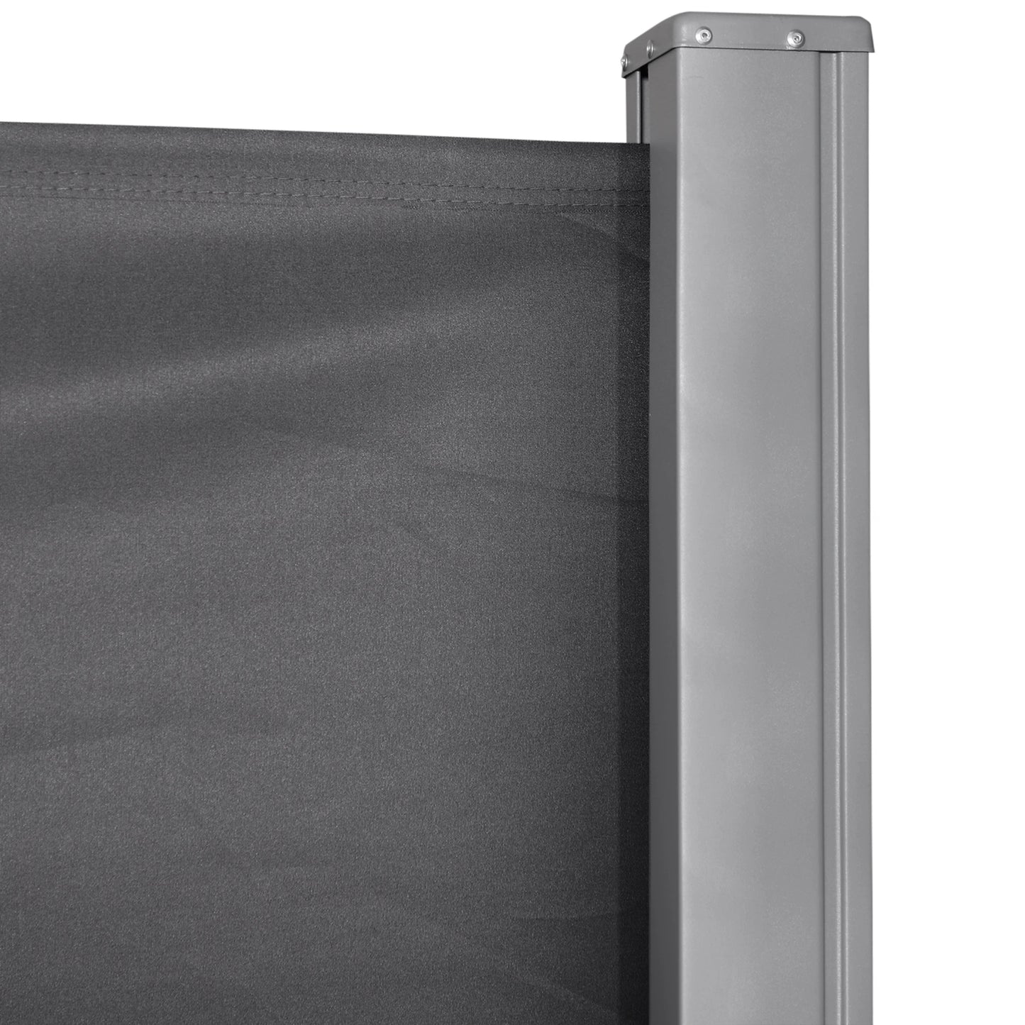 118" x 63" Retractable Patio Awning, Outdoor Privacy Screen, UV Wind Resistant, Grey Side Awnings at Gallery Canada