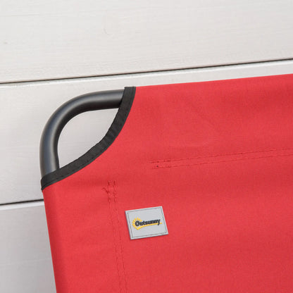 Folding Camping Chairs With Adjustable Backrest, 2 Pack, Red Patio Chairs at Gallery Canada