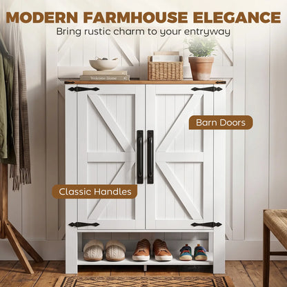 5 Tier Shoe Cabinet, Rustic White, Open Cubby Storage, Rustic White Shoe Storage Cabinets & Racks at Gallery Canada