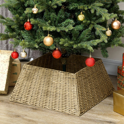 Rustic Christmas Tree Skirt, Plastic Tree Collar, Natural Christmas Trees at Gallery Canada