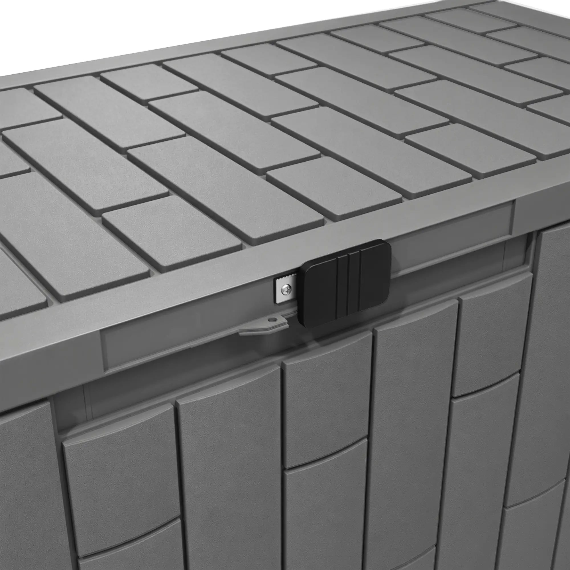 60 Gallon Resin Deck Box, Lockable Outdoor Storage Box Deck Box & Outdoor Storage at Gallery Canada