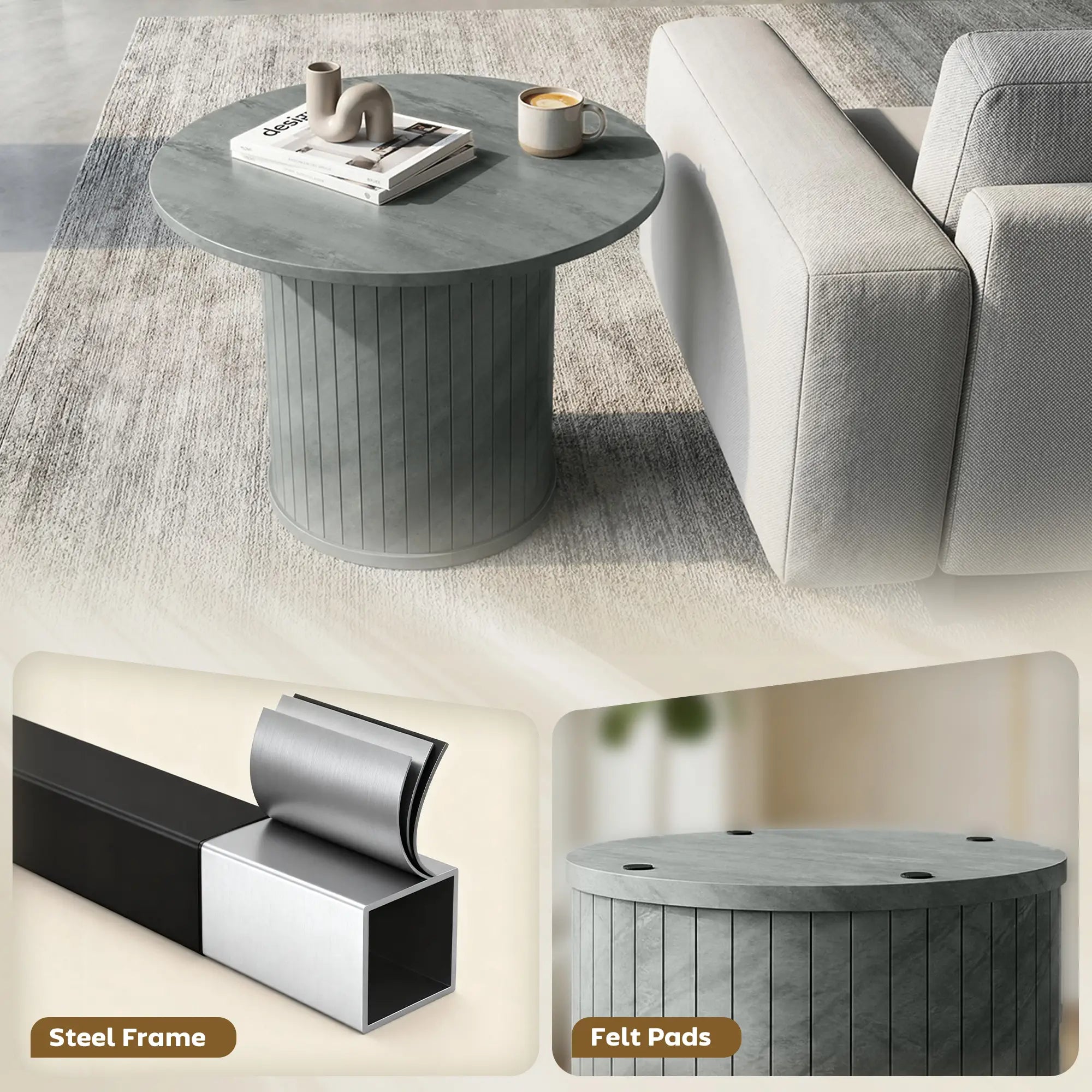 Round Coffee Table, 24