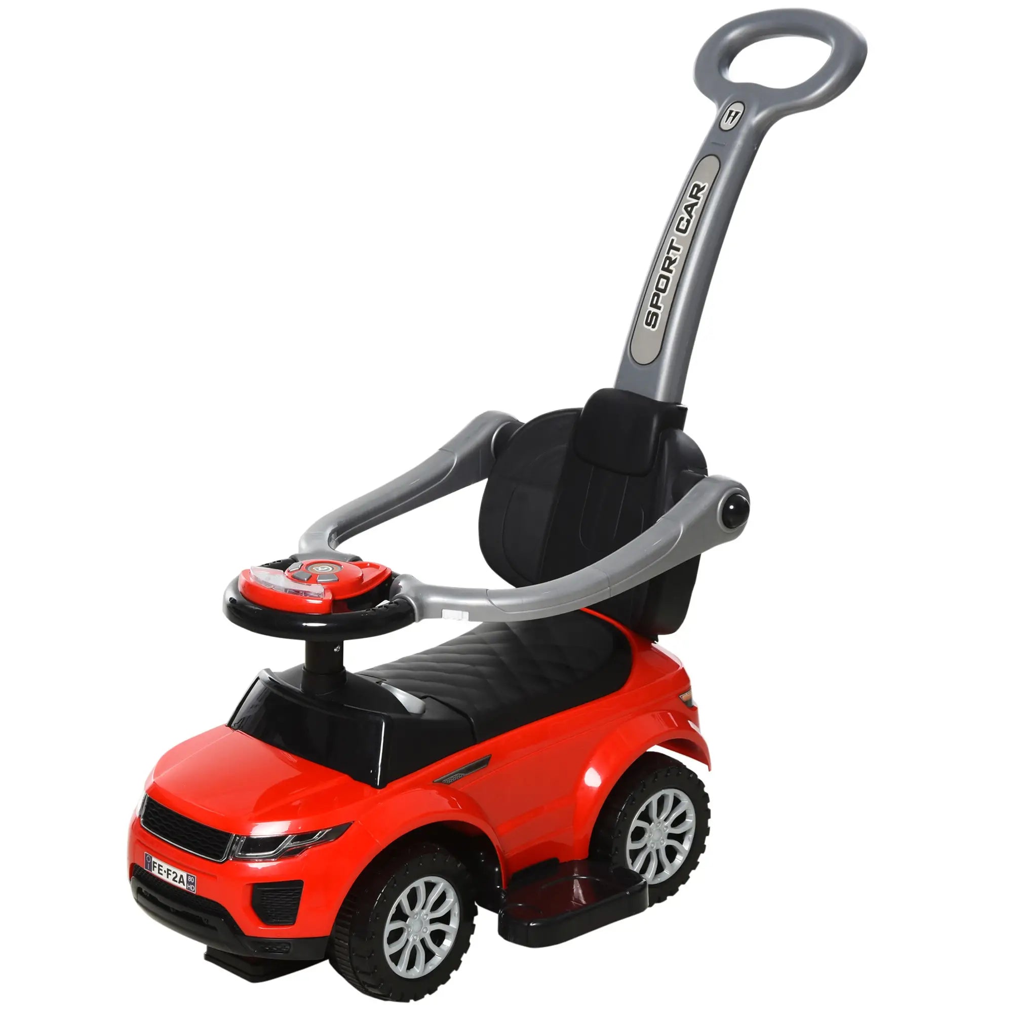 3 In 1 Ride On Push Car, Toddler Sliding Walking Car, Red Push Cars for Toddlers at Gallery Canada