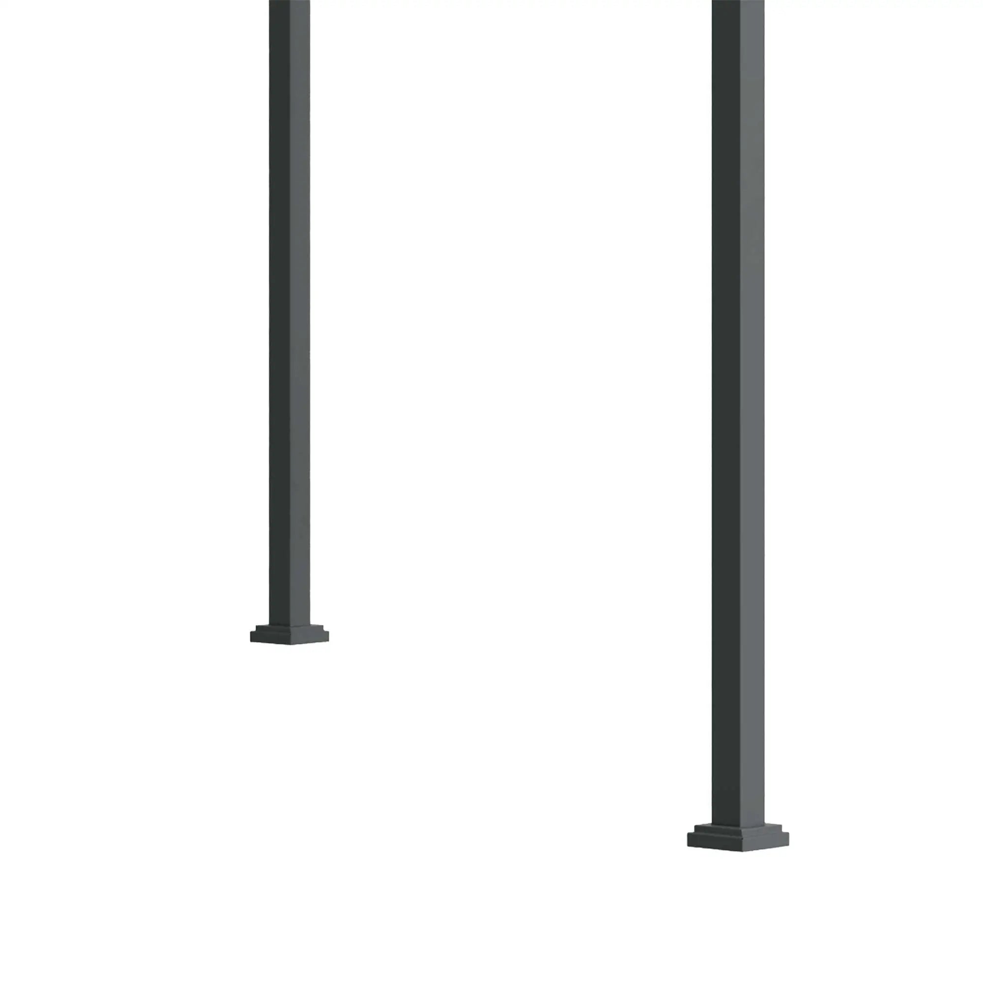 10' X 7' Patio Pergola With Retractable Canopy, Black Pergolas at Gallery Canada