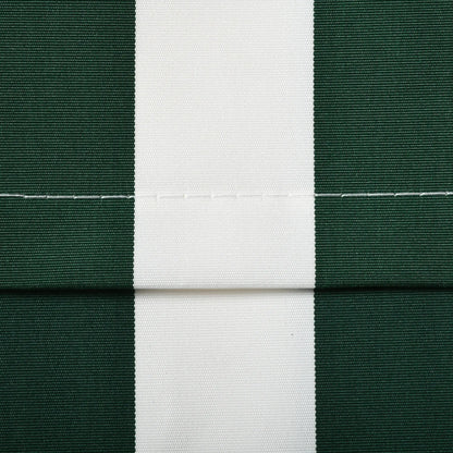 Retractable Awning Fabric Replacement, 10' x 8' Green White, Green Awning Fabric Replacement at Gallery Canada