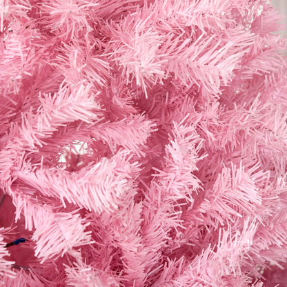 5' Artificial Christmas Tree, Auto Open, Steel Base, Indoor, Pink Artificial Christmas Trees at Gallery Canada