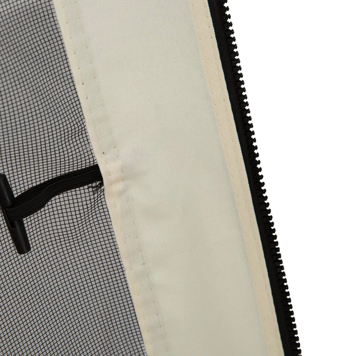 Replacement Mosquito Netting, 13' x 13', Cream White, Black Gazebos at Gallery Canada