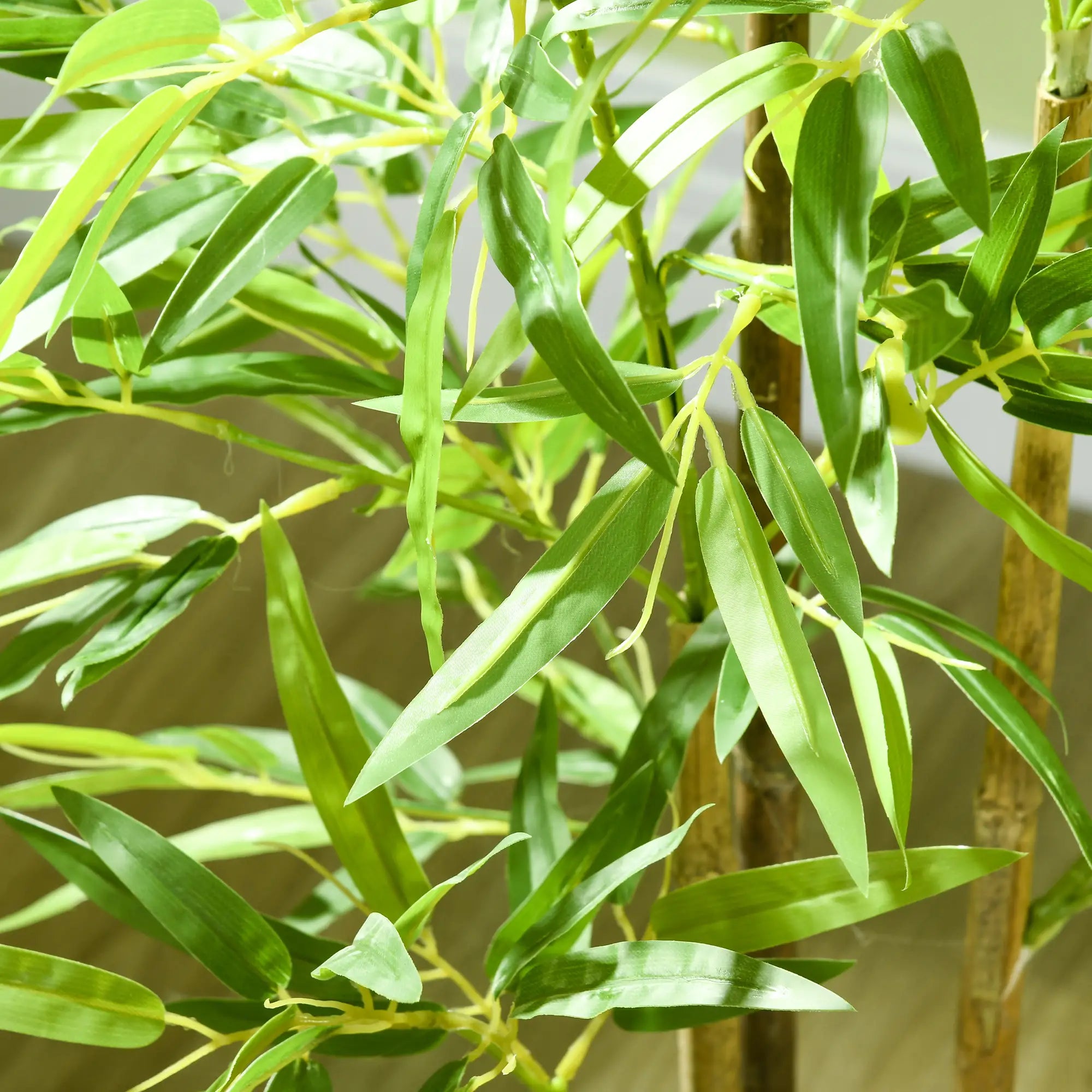 Set of 2 4ft Artificial Bamboo Tree, Indoor with Pot, Home Office Decor Artificial Trees at Gallery Canada