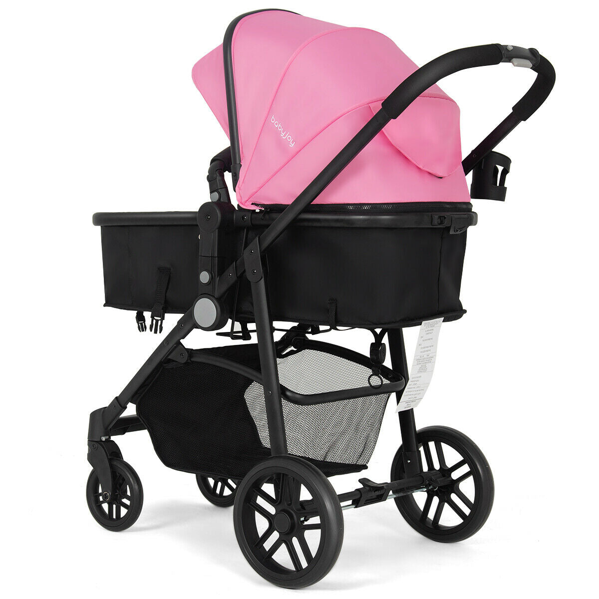 2 In 1 Foldable Newborn Baby Stroller, Pink Baby Strollers at Gallery Canada
