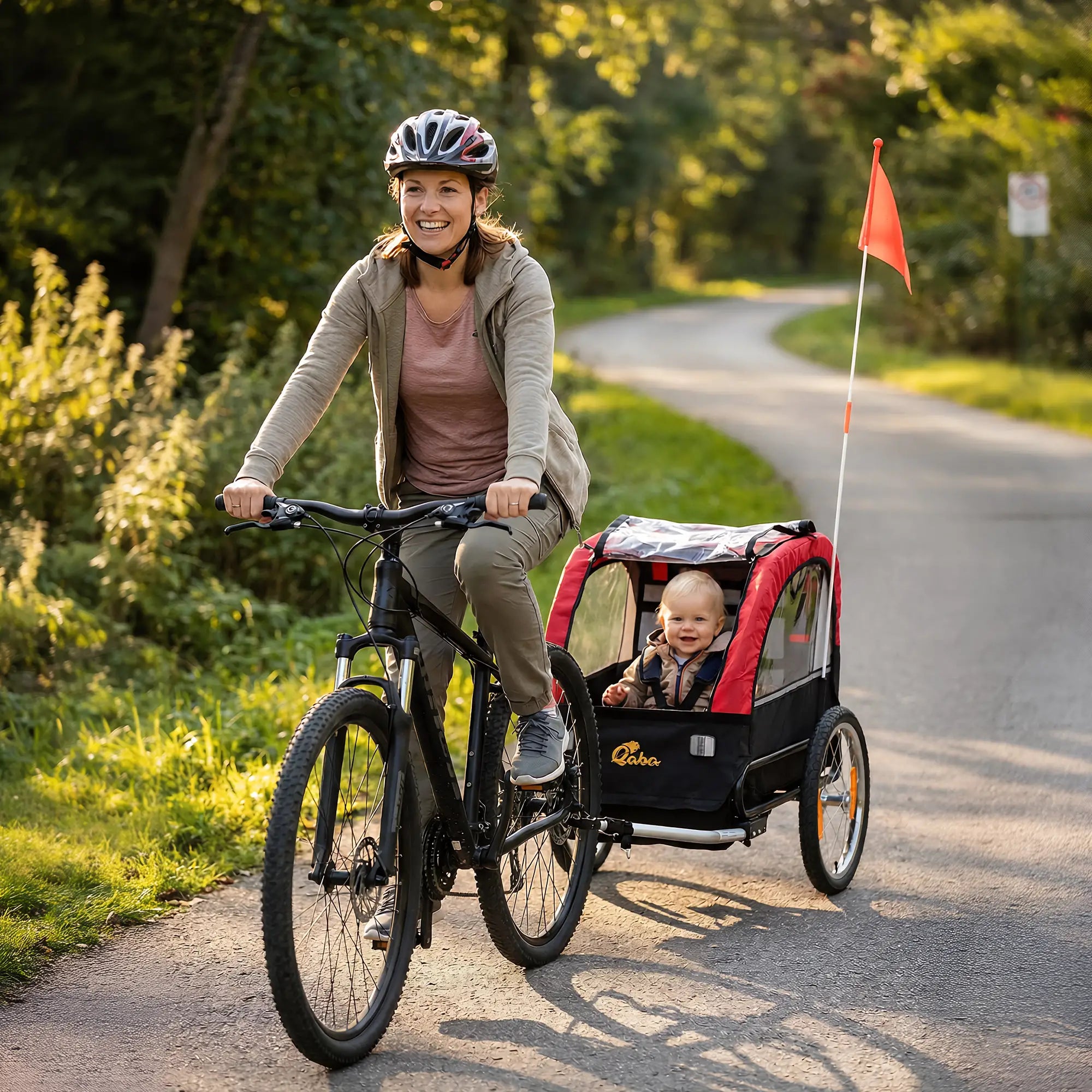 Kids Bike Trailer, 16