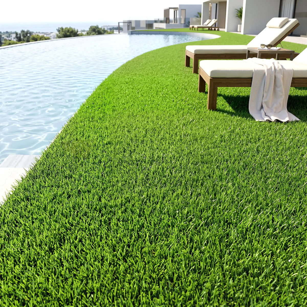 Artificial Grass 10' x 3', UV Protection, Drain Holes, Green Garden Decor at Gallery Canada