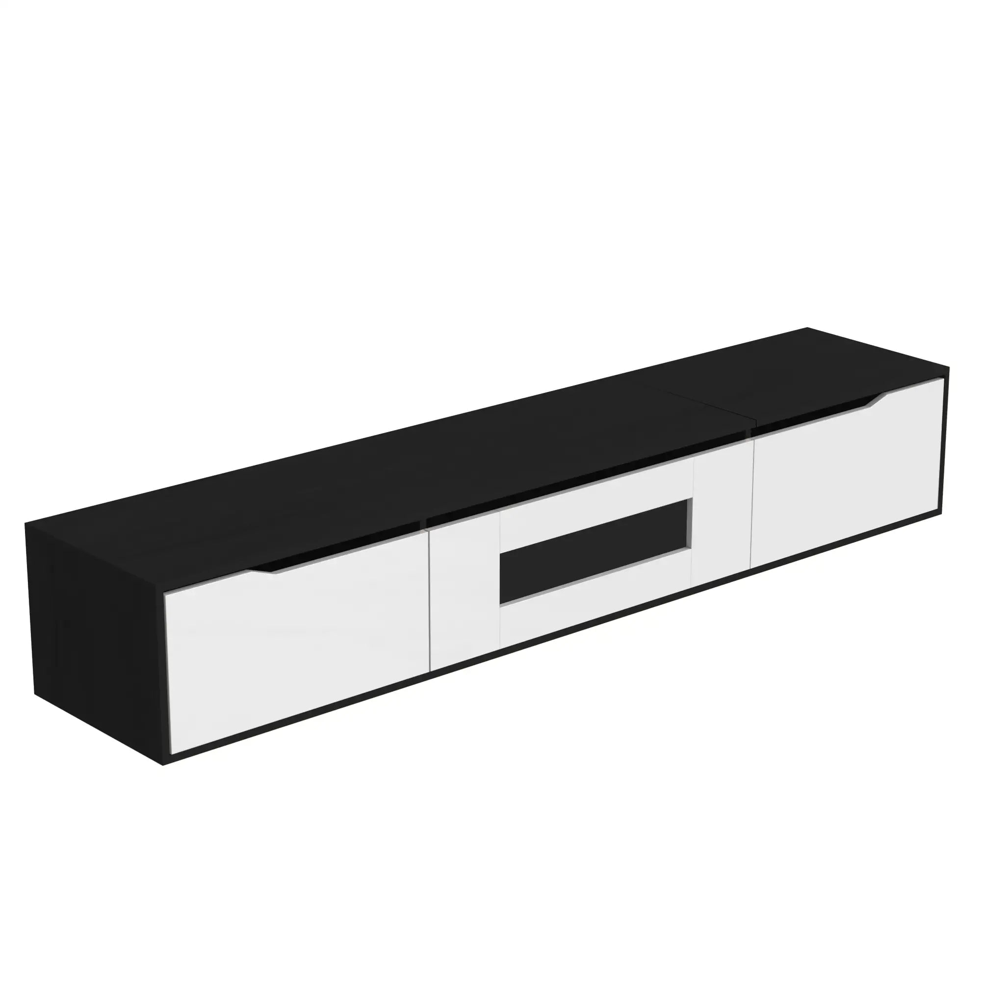 TV Stand With LED Lighting, Mounting Options, 71