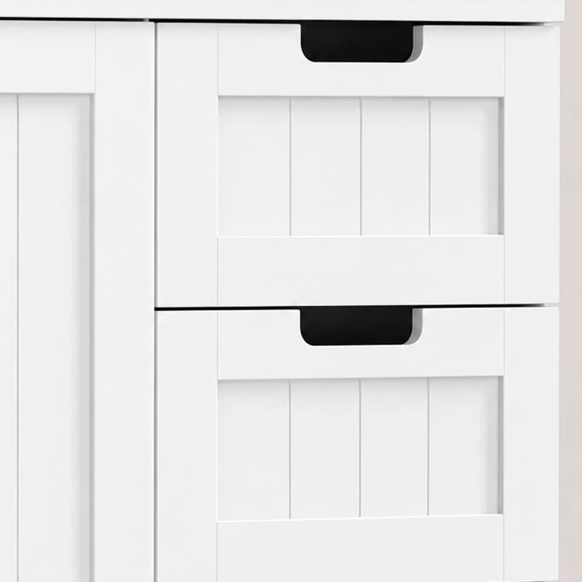 Tall Bathroom Storage Cabinet With Adjustable Shelves, White Freestanding Bathroom Cabinets at Gallery Canada