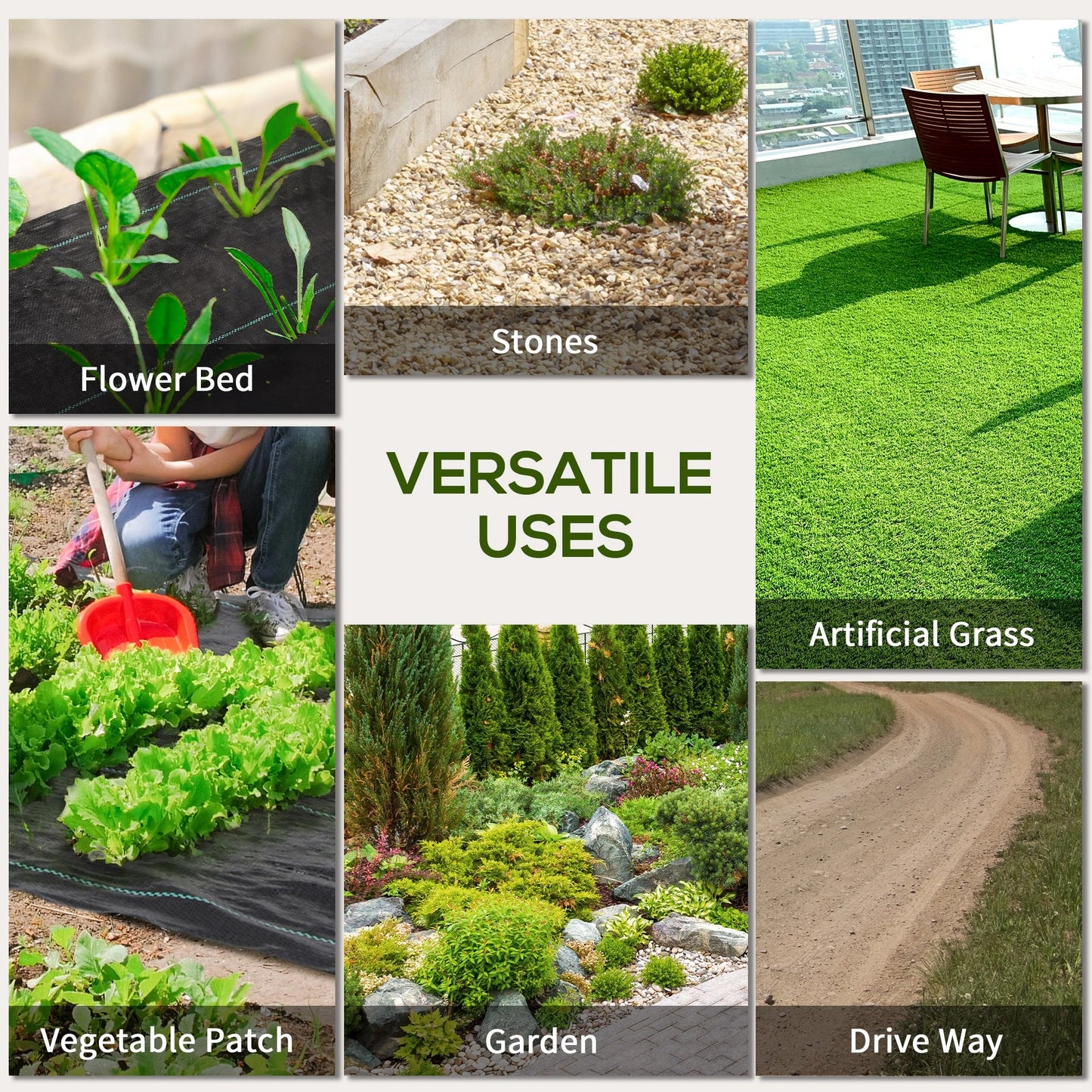 3ft x 300ft Weed Barrier, Landscape Fabric, Greenhouse Garden, 3.5oz Weed Barrier Fabrics at Gallery Canada
