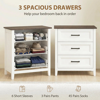 3 Drawer Dresser Chest For Bedroom Storage Chest Of Drawers Storage Cabinets at Gallery Canada
