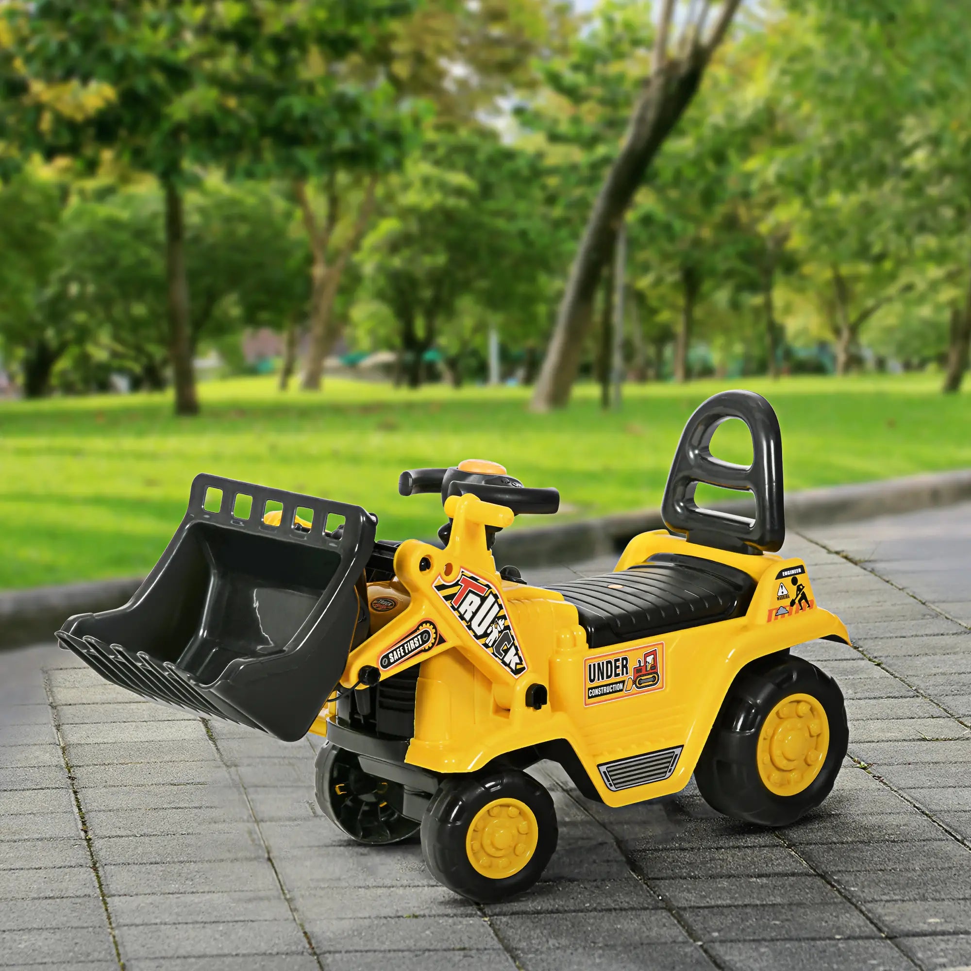 Ride-On Toy Bulldozer, Bucket Horn, Steering Wheel Storage, 18-48 Months, Yellow Toy Excavators at Gallery Canada