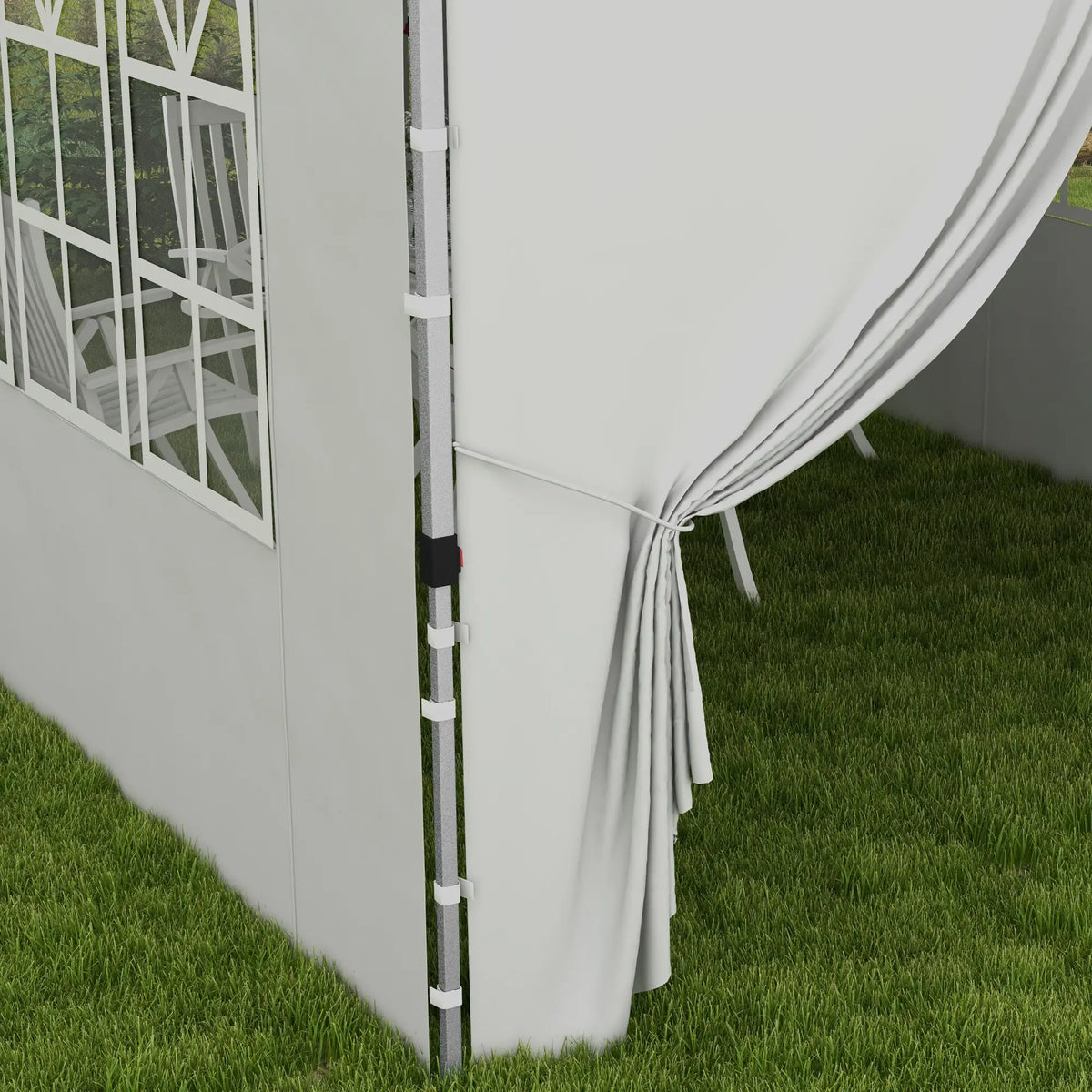 Pop Up Canopy 20x10 With 6 Sidewalls & Sand Bags, White Pop Up Canopies at Gallery Canada