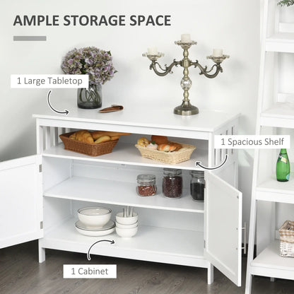 Wooden Console Table, Open Shelf, 2 Layer Cabinet, Kitchen Furniture Bar Cabinets at Gallery Canada