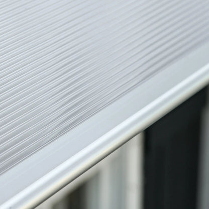 Awning Door Canopy, 78.7" x 37.8", Polycarbonate Outdoor Patio Cover, Clear Door Awnings at Gallery Canada