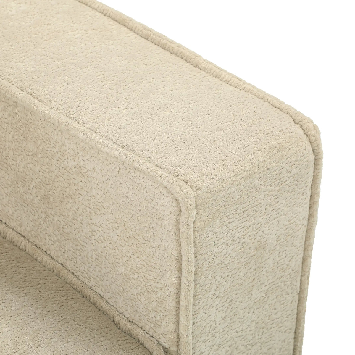 3 Seater Sofa, Thick Cushion, Wide Deep Seat, 2 Pillows, Light Brown 3-Seater Sofas at Gallery Canada