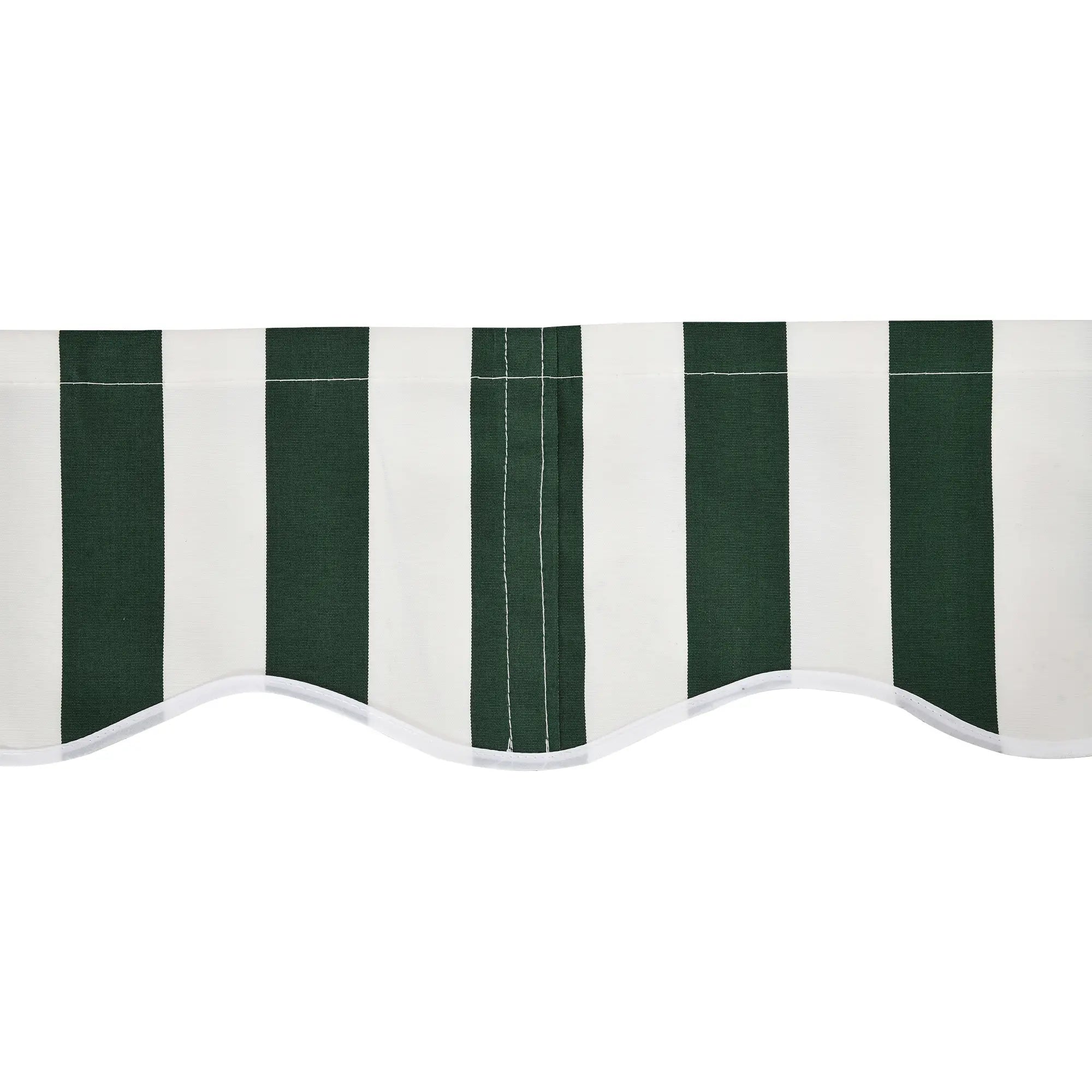 Retractable Awning Fabric Replacement, 10' x 8' Green White, Green Awning Fabric Replacement at Gallery Canada