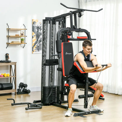 Home Gym Equipment, Workout Station with Bench, Push Up Stand, Dip Station, 143lbs Power Towers at Gallery Canada