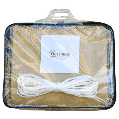 12' Square Sun Sail Shade, UV Protector, Outdoor Patio Cover With Bag, Sand Shade Sails at Gallery Canada