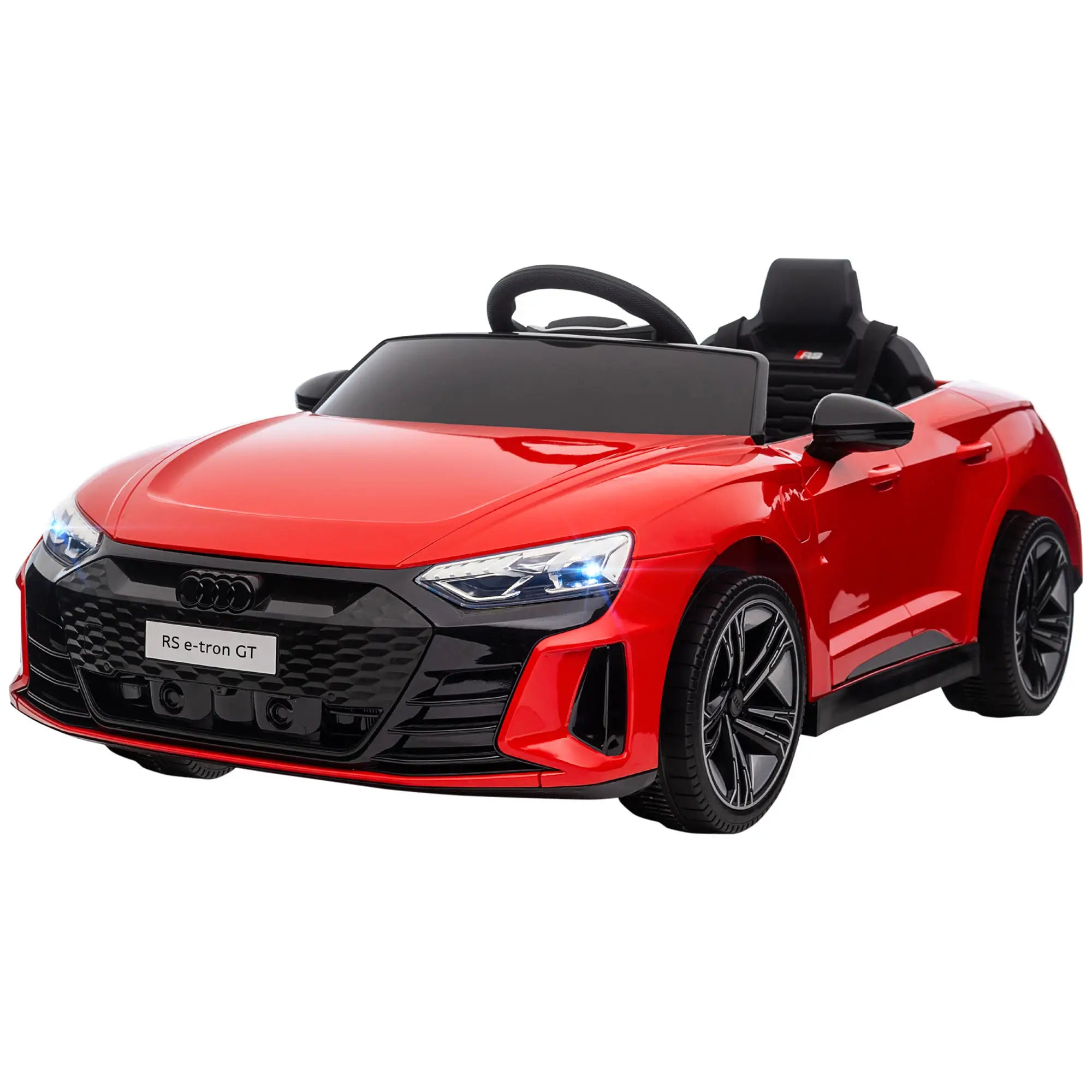 12V Ride-On Car with Remote Control, 3.1 MPH, Red Electric Toy Cars at Gallery Canada