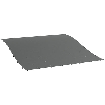 Canopy Replacement, Pergola Shade Cover, 10' x 10', Dark Grey Gazebo Canopy Replacement at Gallery Canada