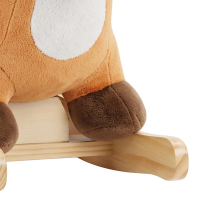 Deer Rocking Horse for Toddlers 1-3 Years, Brown Rocking Horses at Gallery Canada